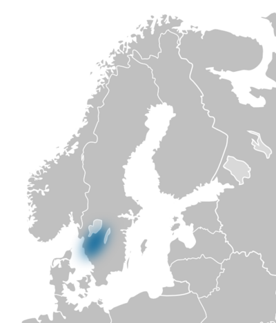 Region SV Västergötland map europe.png