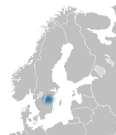 Region SV Östergötland map europe.png