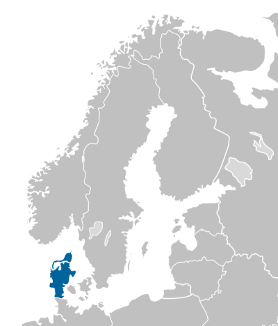 Region DK Jylland map europe.png